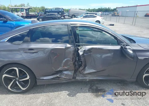 2019 Honda Accord Sport из США, поврежденный, VIN 1HGCV1F31KA051270